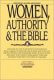 Women, Authority and the Bible